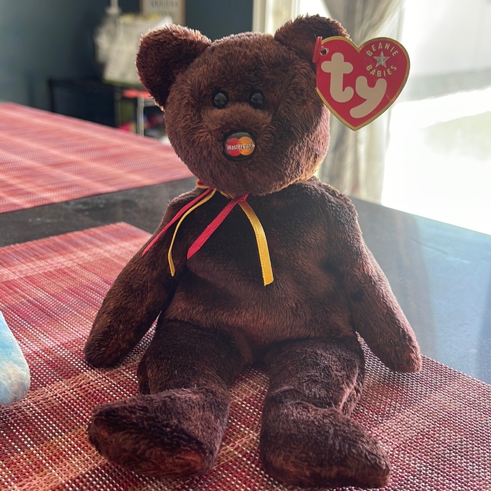 Mastercard exclusive beanie baby